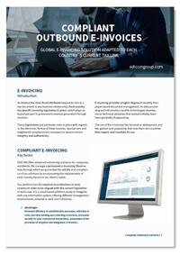 Compliant Outbound e-Invoices